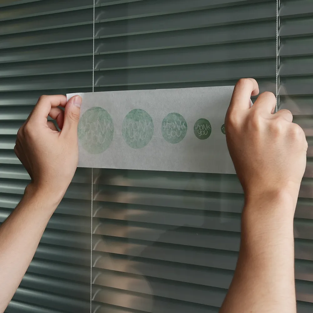 crepe paper transfer tape window decals